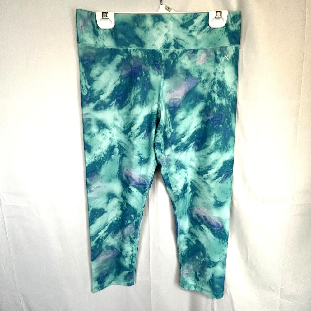 SKU2593 Xersion Women's Size Large Blue 7/8 Ankle Leggings